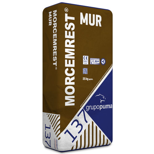 修补砂浆 - MORCEMREST® MUR R CSII - GRUPO PUMA - 密封 / 减湿 / 用于石工