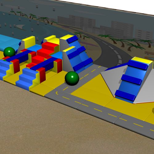 泡沫摩托车培训道 - 2010.38 - Modugame - MG Sport