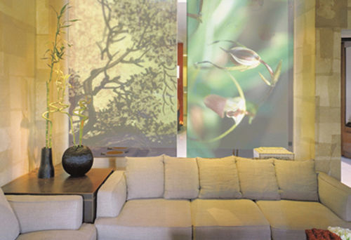 布料日式屏风 - JUNGLE LIFE - tela-design
