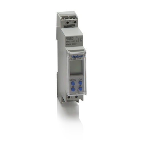 数字温度调节器 - TR 608 - D + H Group - 可编程 / 用于通风系统 / DIN导轨