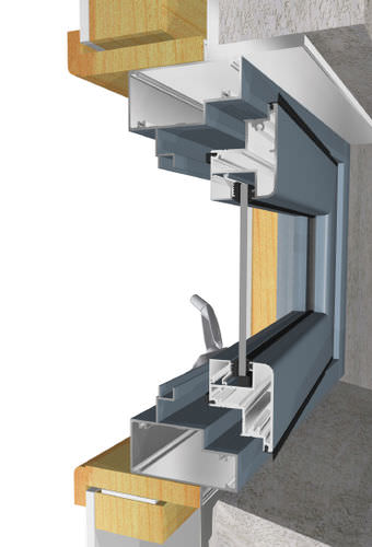 铝制窗户 - HEAVY DUTY SUMMIT - Wintec Aluminium Windows & Doors Australia Pty Ltd - 平开 / 双层玻璃 / 声学