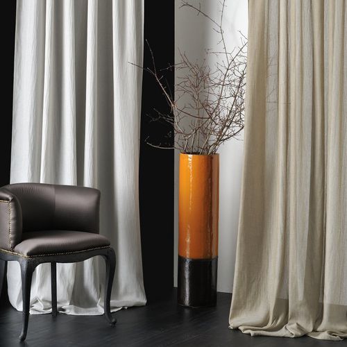 单色纱 - HENRIETTE  - Agena Srl - Trevira CS® / 可水洗 / 防火