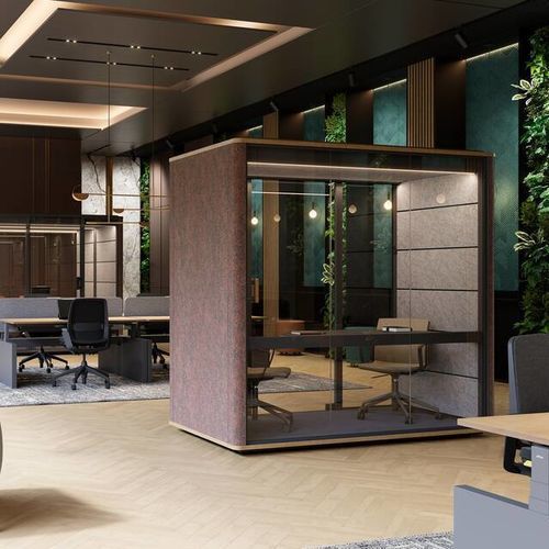 声学办公桌POD - AHREND CERENE - Ahrend - 模块化 / 定制 / 人体工学