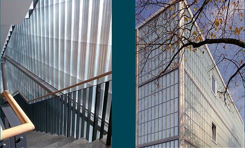 玻璃建筑遮阳板 - PROVE - INGLAS GmbH & Co. KG - 用于外墙 / 立式 / 固定
