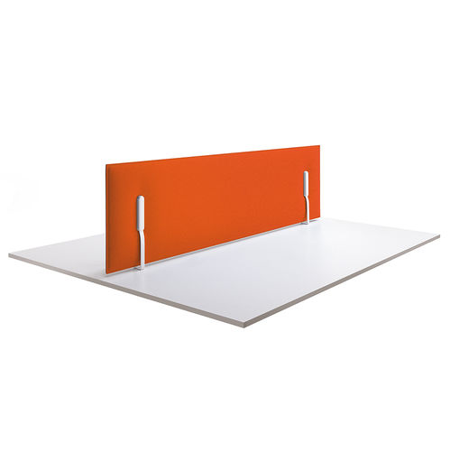 台式隔音板 - MITESCO DESK design Michele De Lucchi - Caimi Brevetti SpA - 聚酯 / 矩形 / 有色