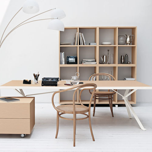 现代风格工作台 - REVO HOMEOFFICE - Manerba - 木质 / 长方形 / 专业