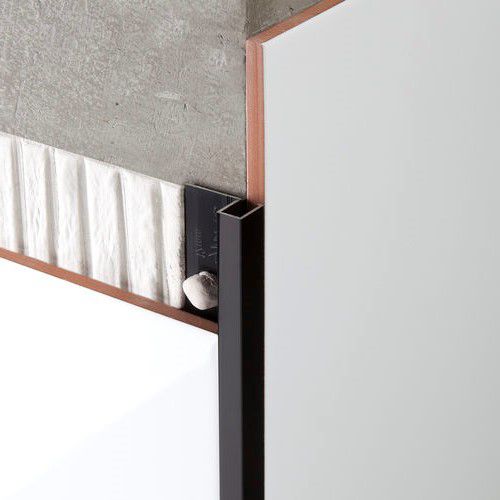 铝制型材收边条 - NOVOLISTEL® 3 ALUMINIO - EMAC - 用于瓷砖 / 外角 / 楼梯突边