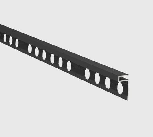 铝制分隔型材 - Novolistel&reg; 3 XS - EMAC - 用于瓷砖 / L形 / 银色