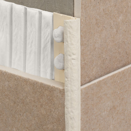 PVC型材收边条 - NOVOCANTO® RUSTIC - EMAC - 用于瓷砖 / 圆角型