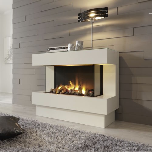 电壁炉 - CONCEPT 4 EL - Kamin-Design GmbH & Co KG Ingolstadt - 嵌入式 / 3面 / 炉膛封闭式