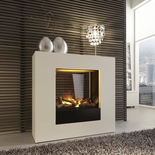 电壁炉 - LINEA - Kamin-Design GmbH & Co KG Ingolstadt - 嵌入式 / 单面 / 炉膛封闭式