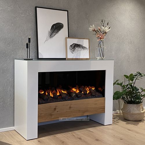 电壁炉 - LONDON BRIDGE XL 135 ELEKTROKAMIN - Kamin-Design GmbH & Co KG Ingolstadt - 独立式 / 无管道 / 单面