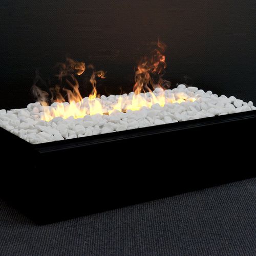 3面内嵌式壁炉 - DIMPLEX CASSETTE L PEBBLES  - Kamin-Design GmbH & Co KG Ingolstadt - 电动 / 远程遥控 / 火焰效果