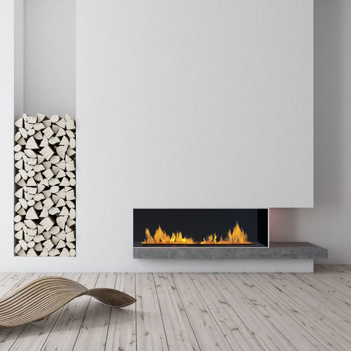 3面内嵌式壁炉 - DIMPLEX CASSETTE 1000R - Kamin-Design GmbH & Co KG Ingolstadt - 电动 / 火焰效果