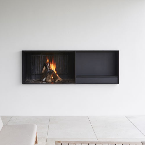 燃木壁炉 - UNIVERSAL  - Metalfire Architectural fireplaces - 嵌入式 / 单面 / 花园