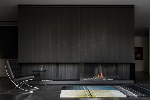 燃气壁炉 - AVENUE GAS HIGH EFFICIENCY - Metalfire Architectural fireplaces - 嵌入式 / 3面 / 炉膛封闭式
