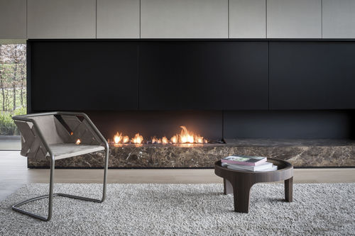 燃气壁炉 - URBAN GAS 20 - Metalfire Architectural fireplaces - 嵌入式 / 落地 / 2 面式