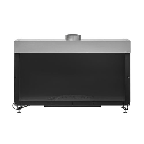 封闭式天然气壁炉 - AVENUE MF 1300-40 GHE 1S - Metalfire Architectural fireplaces - 单面 / 钢 / 铸铁