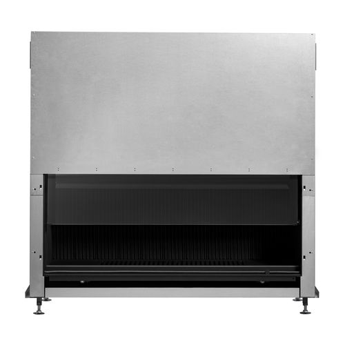 燃木壁炉 - ULTIME D MF 1300-50 WHE 1S - Metalfire Architectural fireplaces - 嵌入式 / 落地 / 单面