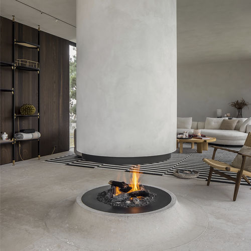 天然气壁炉 - URBAN MF G BESPOKE - Metalfire Architectural fireplaces - 丙烷 / 落地式 / 悬挂式
