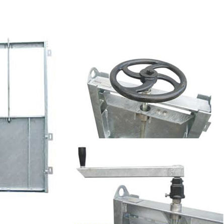 水闸阀门 - PENSTOCKS - Techneau
