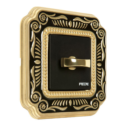 旋转开关 - FIRENZE  - FEDE Switch & Light - 暗装 / 黄铜 / 传统风格