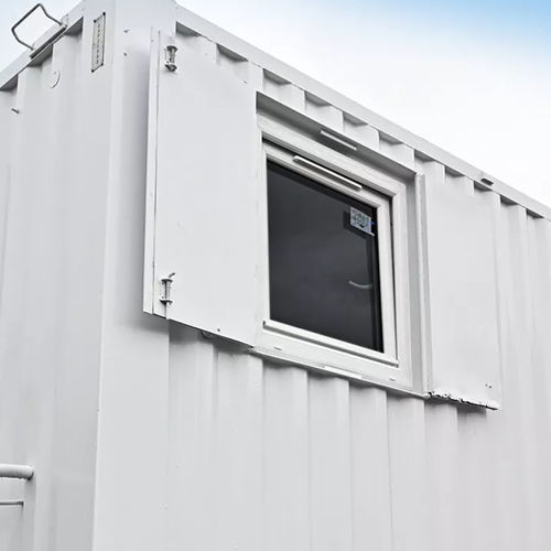 建筑工地集装箱建筑 - ANTI-VANDAL CANTEENS - Algeco - 工业用途 / 餐厅 / 可调节