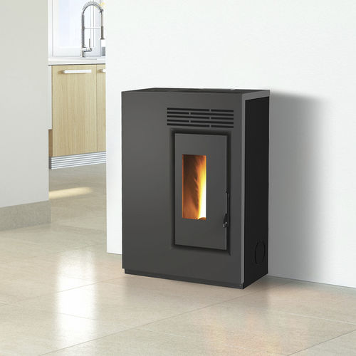 颗粒采暖炉 - ECO60 – A PAVIMENTO - FAIR srl - 0 - 5 kW / 独立式 / 现代风格