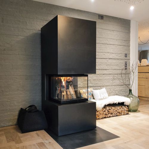 木材采暖炉 - CELTIS - Rüegg Cheminée Schweiz AG - 10 kW...20 kW / 多燃料 / 独立式