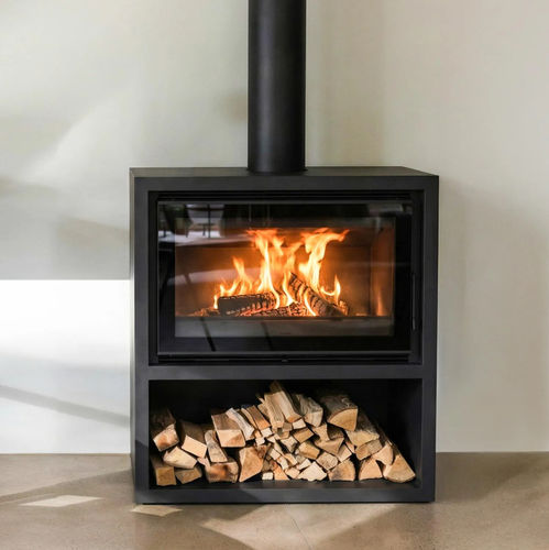 木材采暖炉 - AERA URBAN - Rüegg Cheminée Schweiz AG - 8 kW / 多燃料 / 独立式