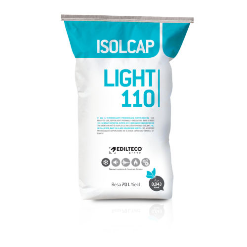 防护砂浆 - ISOLCAP LIGHT 110 - EDILTECO Group - 用于混凝土 / 绝缘