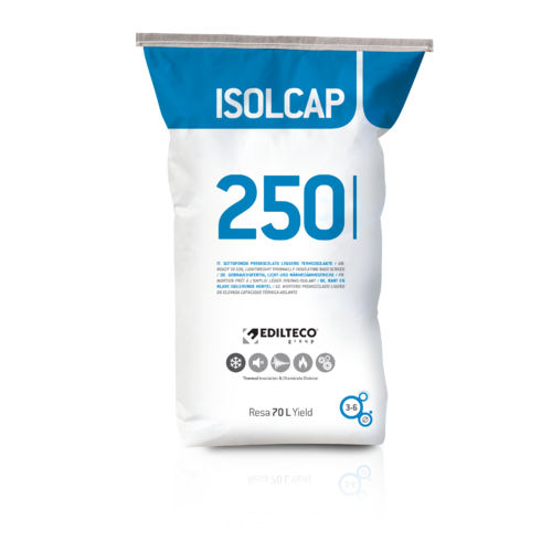 隔热材料 - ISOLCAP 250 - EDILTECO Group - 聚苯板 / 散装 / 用于屋顶