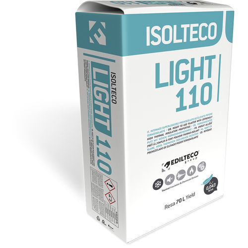 绝缘涂料 - ISOLTECO LIGHT 110 - EDILTECO Group - 室内 / 用于隔墙 / 用于防水面层