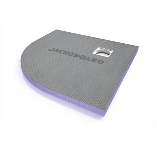 转角淋浴房底盆 - JACKOBOARD® AQUA - Jackon Insulation - 直装式 / 超平 / 挤塑板