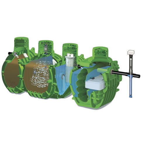 水微型净化站 - SINGULAIR R3® GREEN - Norweco - 聚乙烯 / 小型社区用