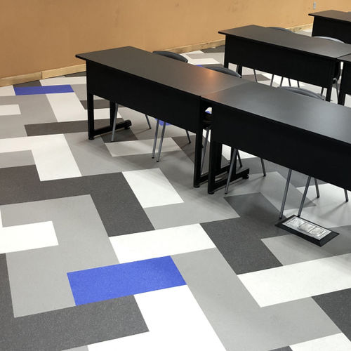 软木地板 - ORIGINS - ECOsurfaces Recycled Rubber Flooring - 橡胶 / 办公室 / 商用