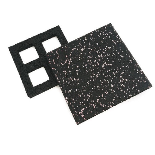 楼板连接器 - QUAD BLOK INTERLOCKING - ECOsurfaces Recycled Rubber Flooring