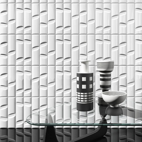 陶瓷砖 - VOLUME - Ceramica Bardelli - 高亮光 / 3D / 室内