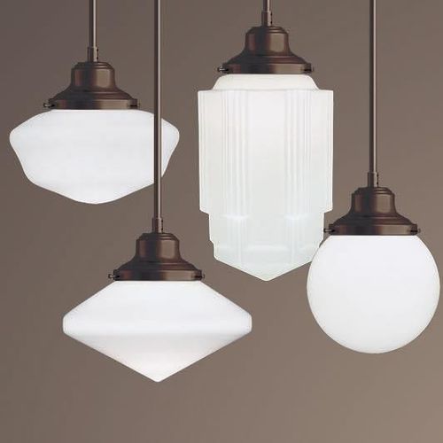 吊灯 - ASHLAND  - SPI Lighting - 铝制 / 黄铜 / 蛋白石