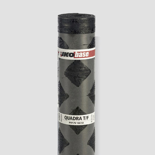 防护防水膜 - BASE QUADRA - IKO - 用于屋顶 / 卷式 / 翻新