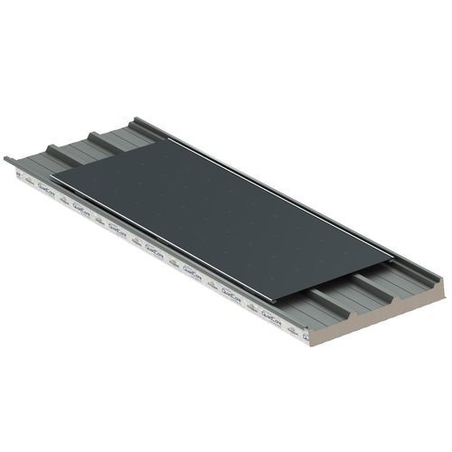 光伏模块三合板 - QUADCORE POWERPANEL - Kingspan Insulation - 铝表面 / 绝缘芯 / 高耐拉力