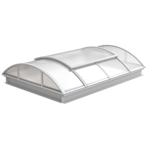 屋顶灯笼式天窗 - ARCADE ROOFLIGHT - Kingspan Insulation - 用于工业建设 / 烟雾和热量提取 / 聚碳酸酯