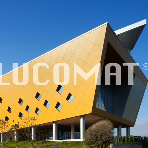 外包板 - ALUCOMAT® A2 - ALUCOMAT | JSN - 用于外墙 / 生态环保特征 / 复合材料