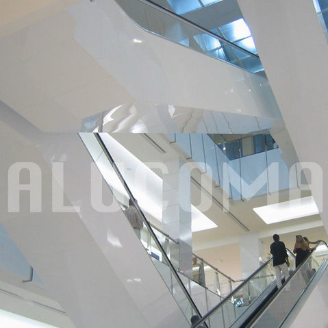 外包装饰面板 - ALUCOMAT® MIRROR - ALUCOMAT | JSN - 壁挂 / 室内装潢 / 复合材料