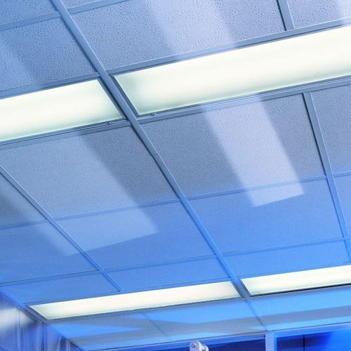 天花板隔音板 - CLEAN ROOM™ - USG - 矿物纤维 / 方形 / 矩形