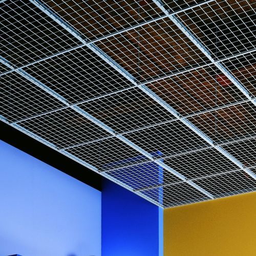 金属吊顶 - WIREWORKS™  - USG - 板式 / 办公室 / 用于会议大厅