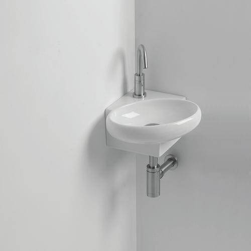 悬挂式洗手池 - YOTTA  - Ws Bath Collections - 转角 / 陶瓷