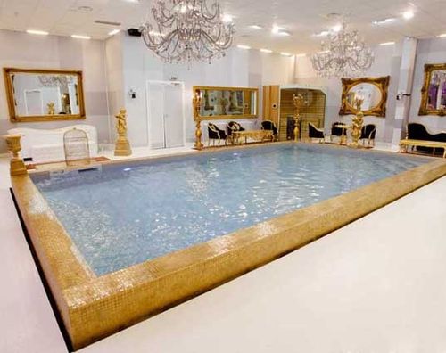 聚合物浇灌模块搭建游泳池 - PISCINES MAGILINE - 室内 / 地下 / 混凝土