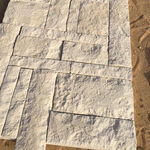 石灰石砌面 - JERICHO - CREA STONE - 户外 / 磨砂 / 沙色