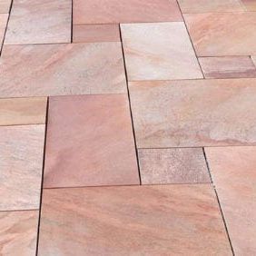 花岗岩路面砖 - BRASIL / ROSA PORRINO - CREA STONE - 石英岩 / 户外 / 室内